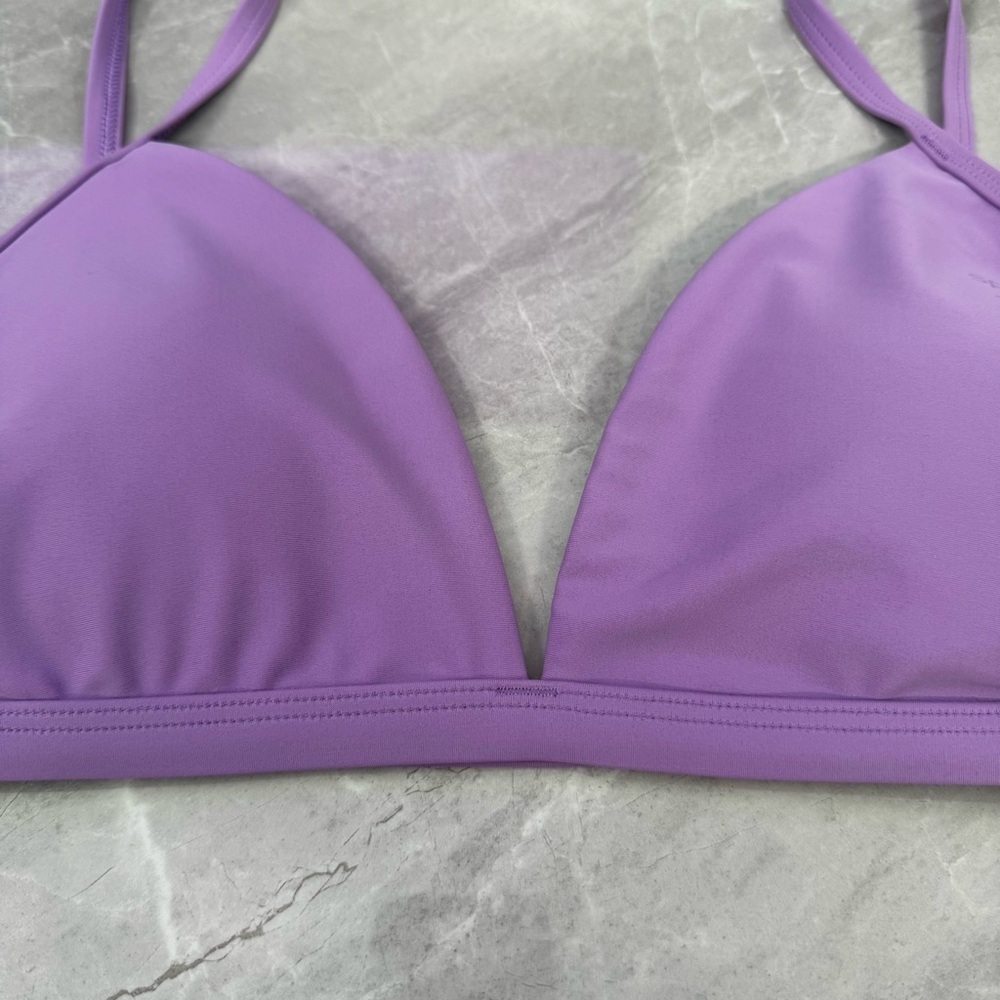 Women’s Speedo Triangle Bikini Top Adjustable Straps UPF 50+ Removable Pads XL - Picture 5 of 16